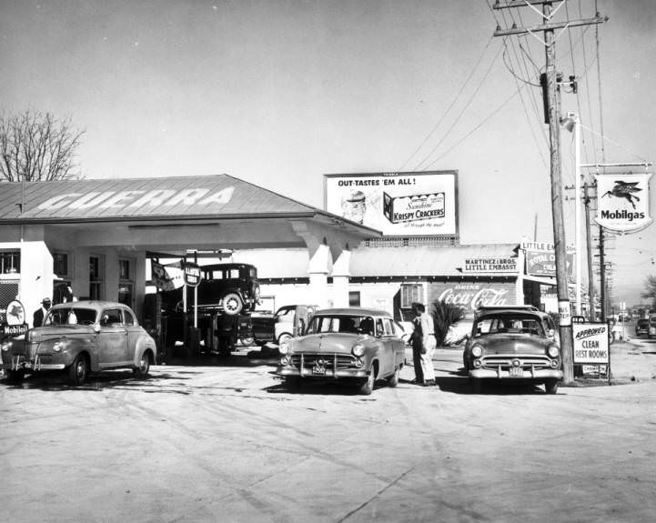 Guerra's Super Service Station, 203 N. New Braunfels, 1950s
