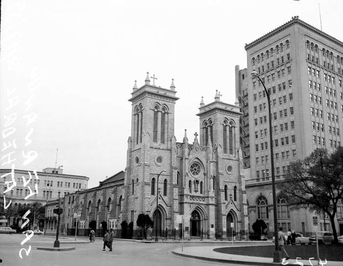 San Fernando Cathedral, San Antonio, 1959