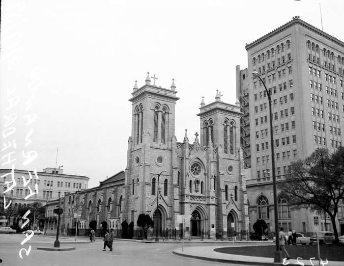 San Fernando Cathedral, San Antonio, 1959