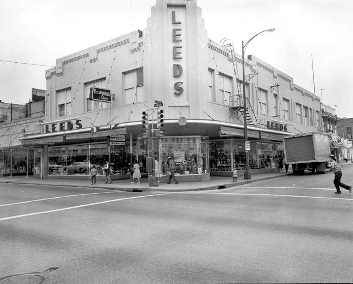 Leeds Department Store, 801 W. Commerce Street, San Antonio, 1955