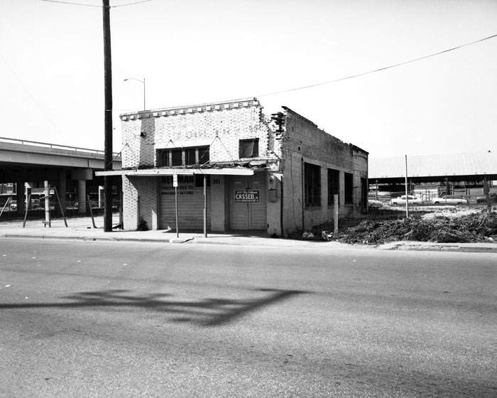 Vacant building formerly occupied by Newman Poultry and Egg Company, 1011 Dolorosa Street, San Antonio, 1955