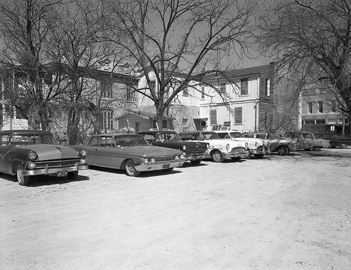 Park and Lock Auto Parking Lot., 150 North Street, 1959