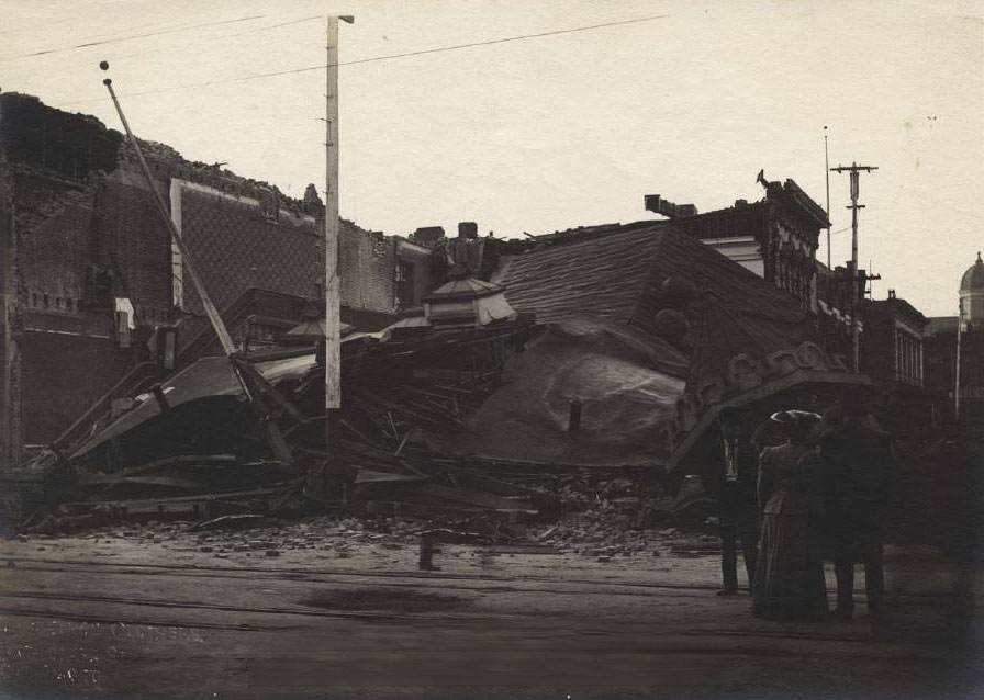 Earthquake, San Jose, 1906