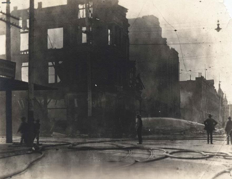 Fire after Earthquake, 1906