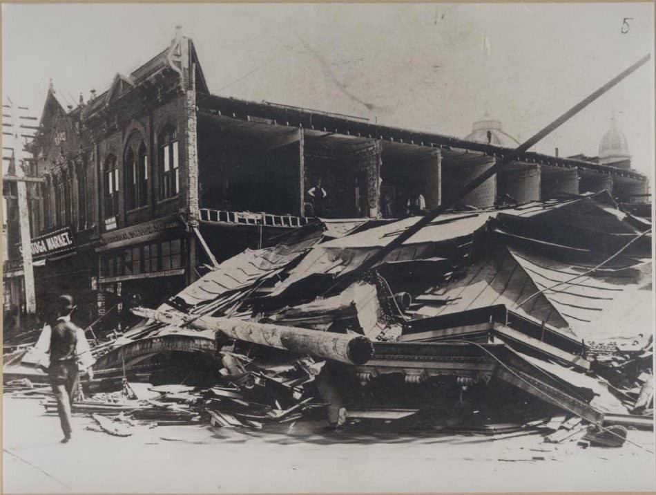 Carmichael, Ballaris & Co. after the1906 earthquake
