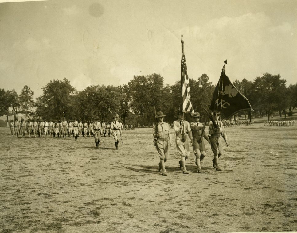Citizens' Military Training Camp at Jefferson Barracks ,1936