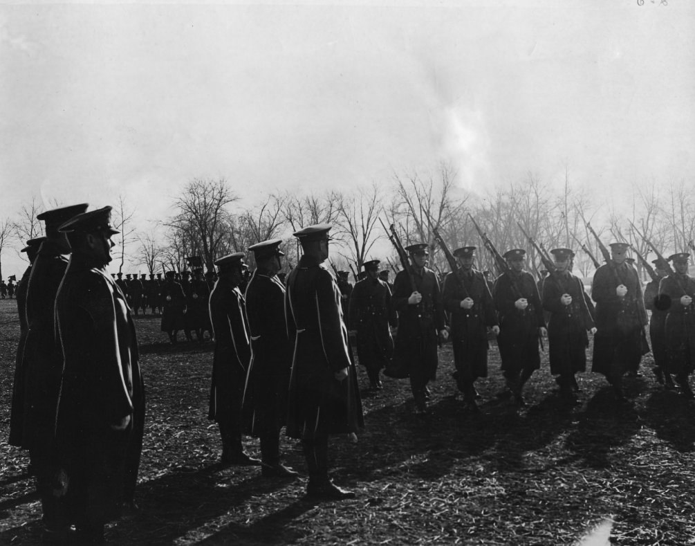 Sixth Infantry on Parade, 1938