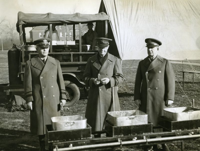 Jefferson Barracks - First Rolling Kitchen in the Army, 1936