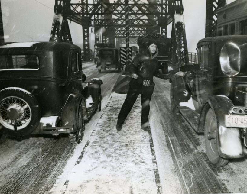 MacArthur Bridge Attendant, 1936