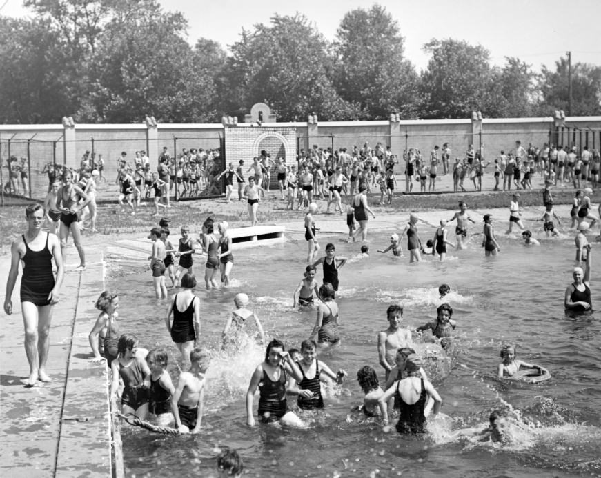 Fairgrounds Park, St. Louis, 1938