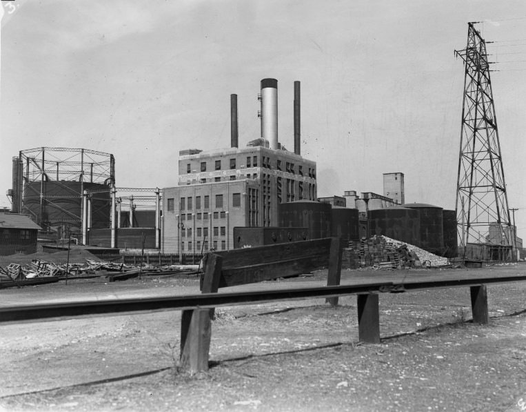 First Steam-Powered Mill, 1938