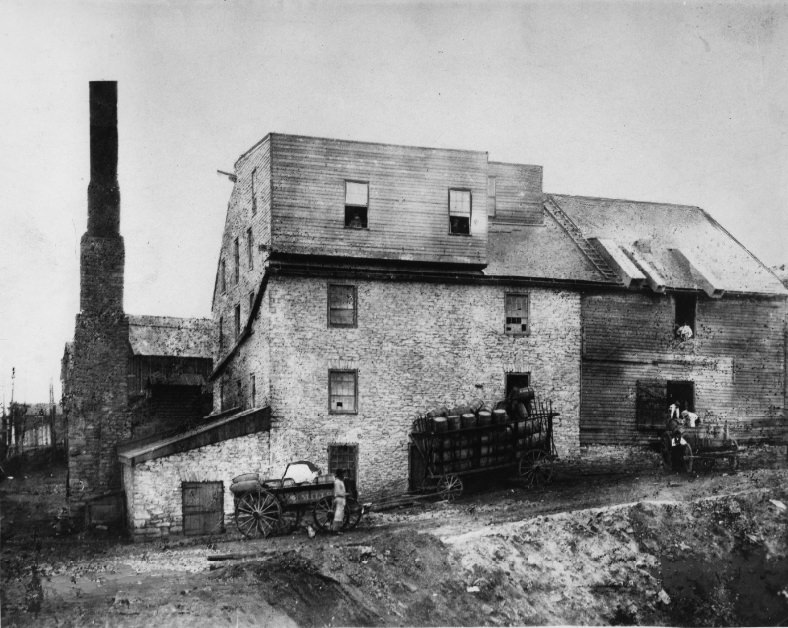 First Steam-Powered Mill, 1938