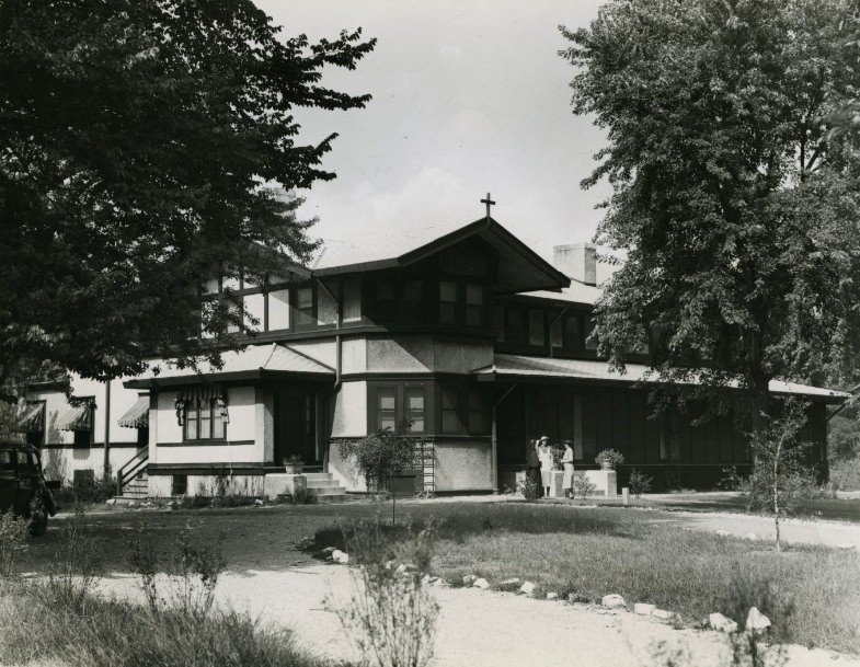 Main Building of the Cenacle Convent, 1937