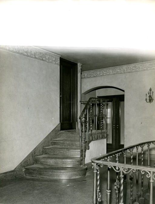 View in the penthouse apartment of Continental Life Building, formerly occupied by Ed Mats, 1934