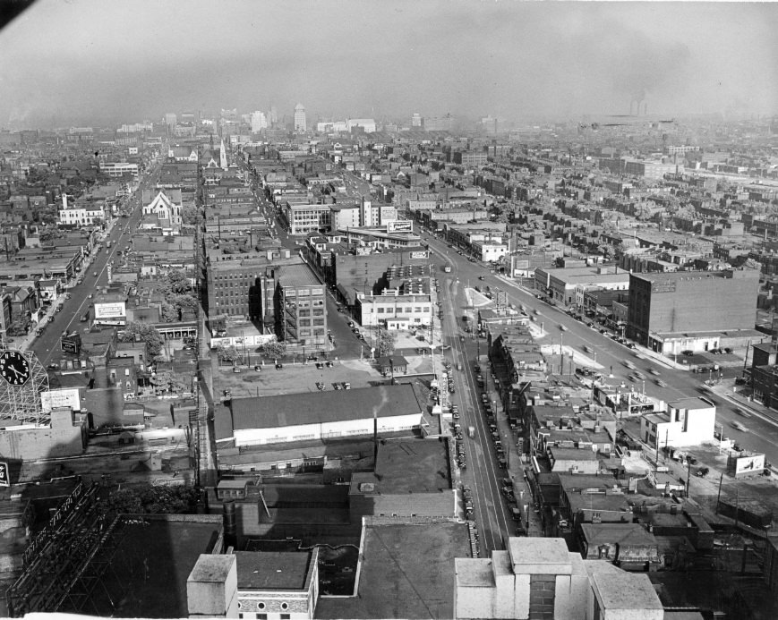 Air and Skyline Views St. Louis, 1934