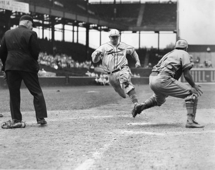 Mickey Owen Running Bases, 1939