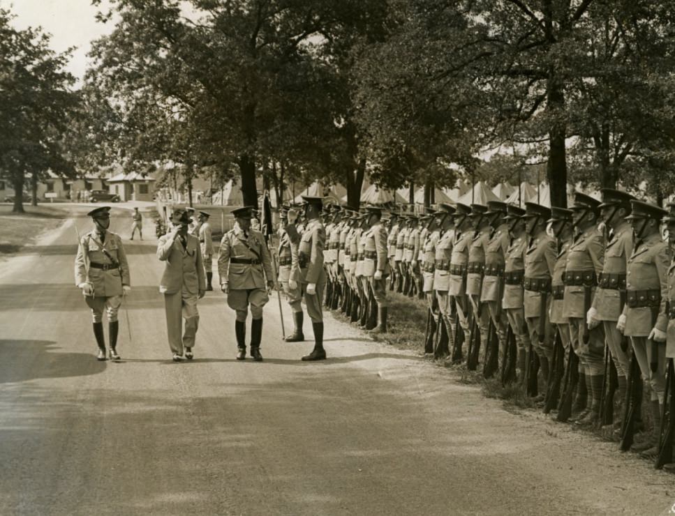 Jefferson Barracks Soldiers, 1938