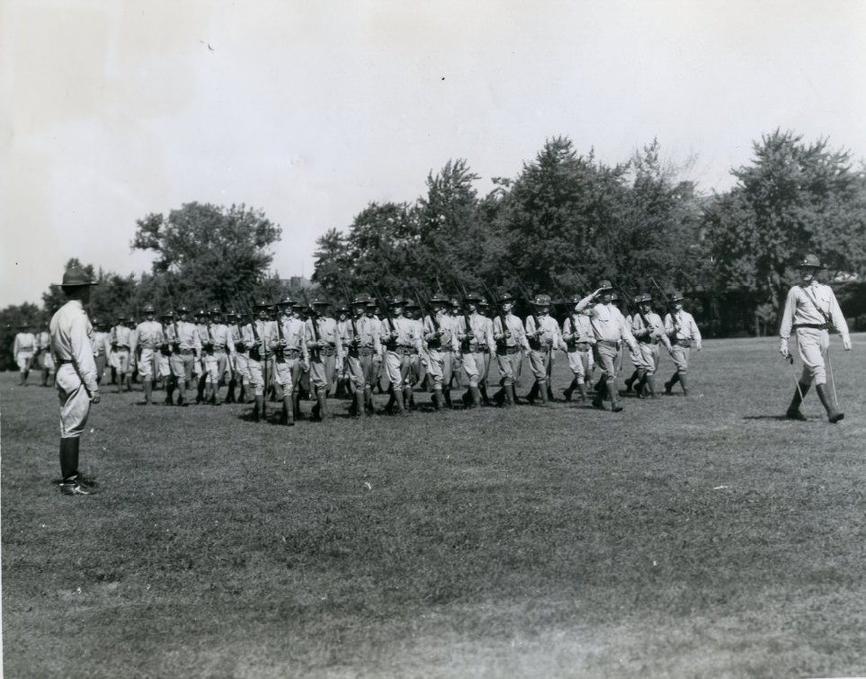 Rookie Training at the Jefferson Barracks, 1935