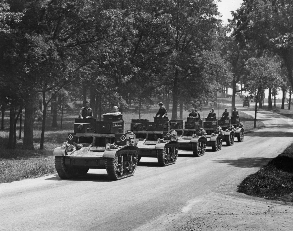 Tanks Down The Road, 1939