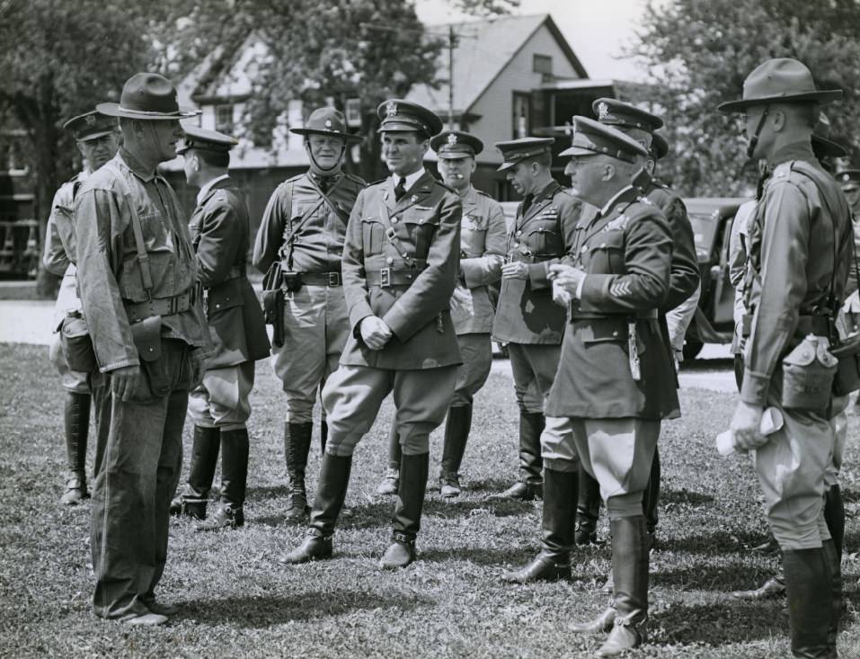 What Would You Do?' Asks Maj.-Gen. Drum--Jefferson Barracks, 1938