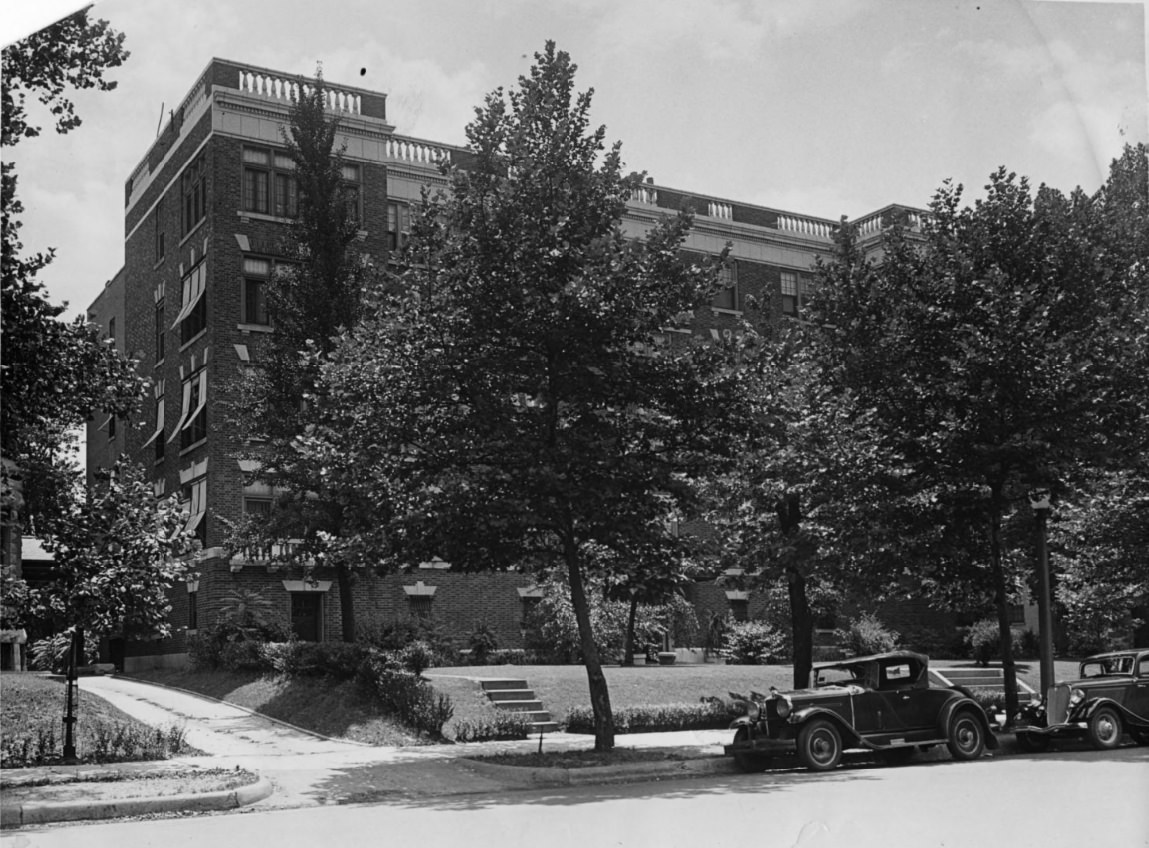 Netherby Hall Apartments - Exterior, 1933