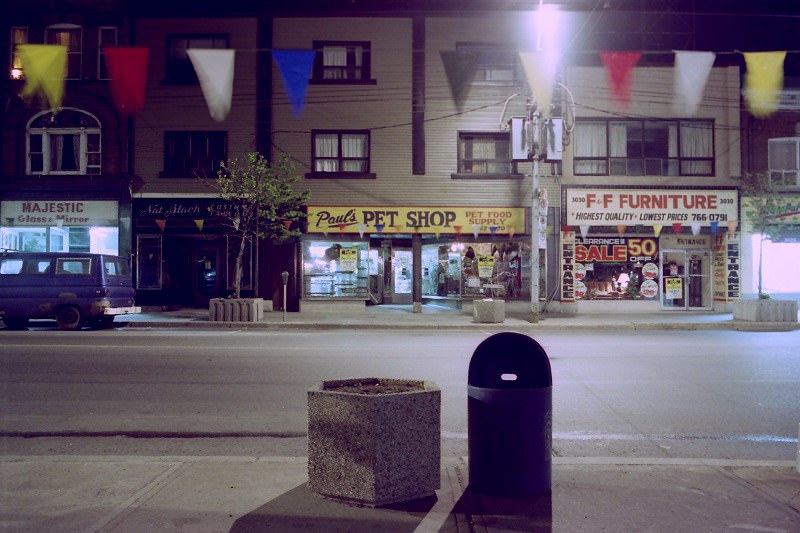 Dundas West and High Park Avenue, Toronto, 1982