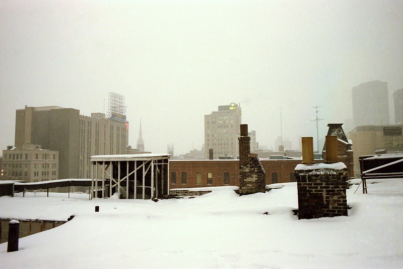 Yonge and Gould (looking south) Toronto, 1982