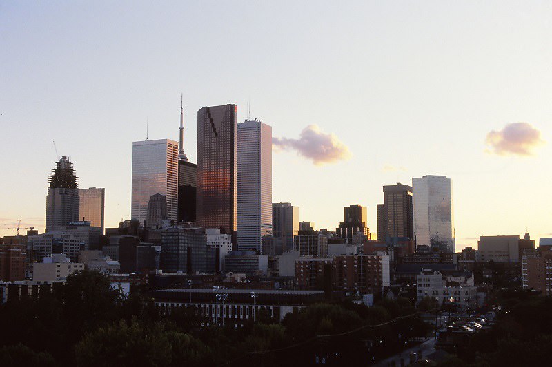 Toronto Skyline, 1989