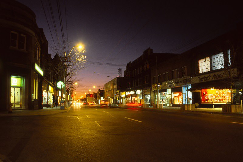 Dundas West and Medland, Toronto, 1984