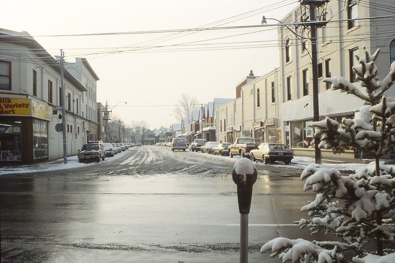 Dundas West and Mavety, Toronto, 1984