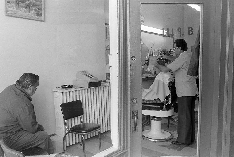 Barber Shop, Toronto, 1981