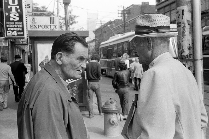 Queen and Bathurst, Toronto, 1984