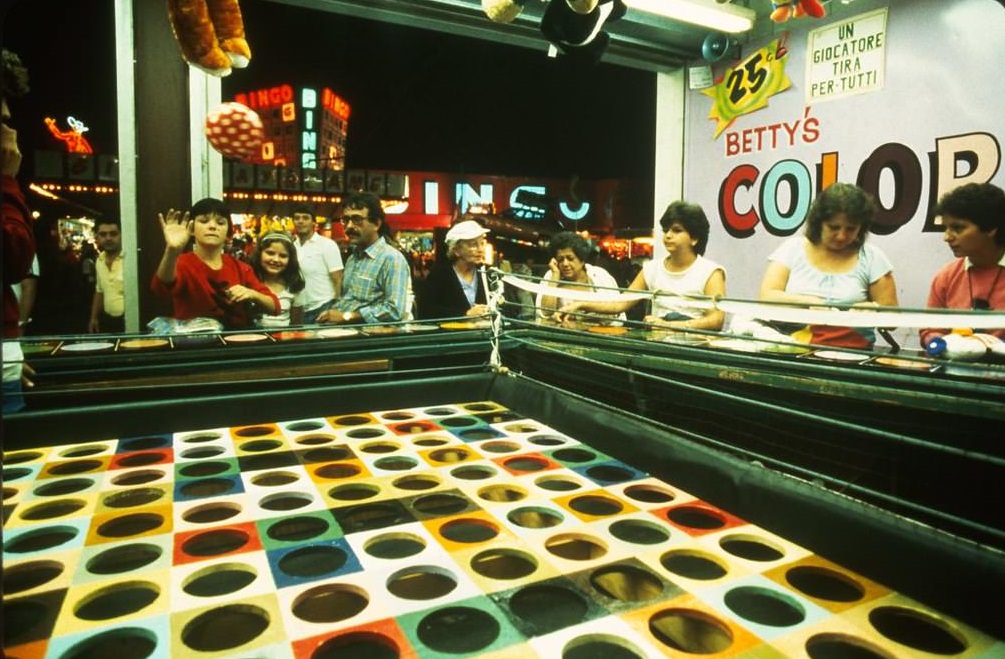 Exhibition Place game stall, 1980