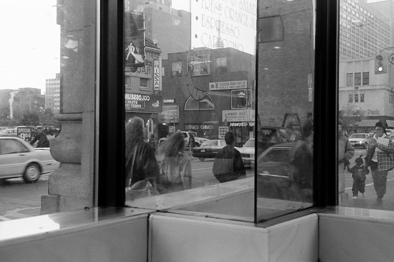 Yonge and Gerrard, Toronto, 1994