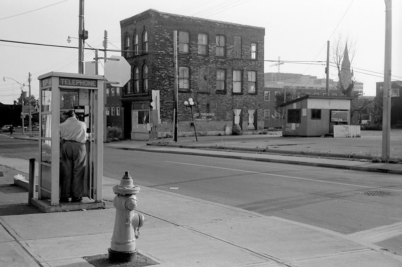 Queen and Portland, Toronto, 1983