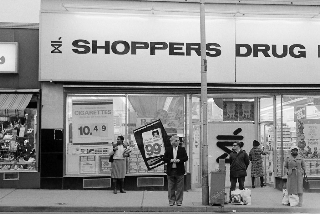 Danforth Avenue, Toronto, 1982