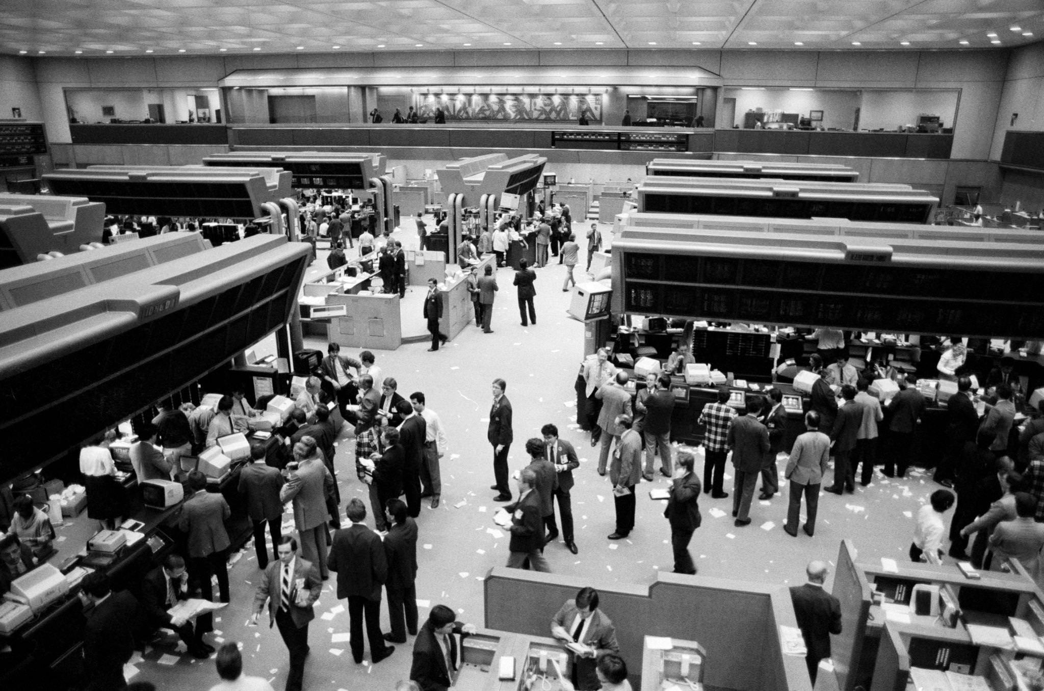 The Toronto Stock Exchange in Canada, 1987