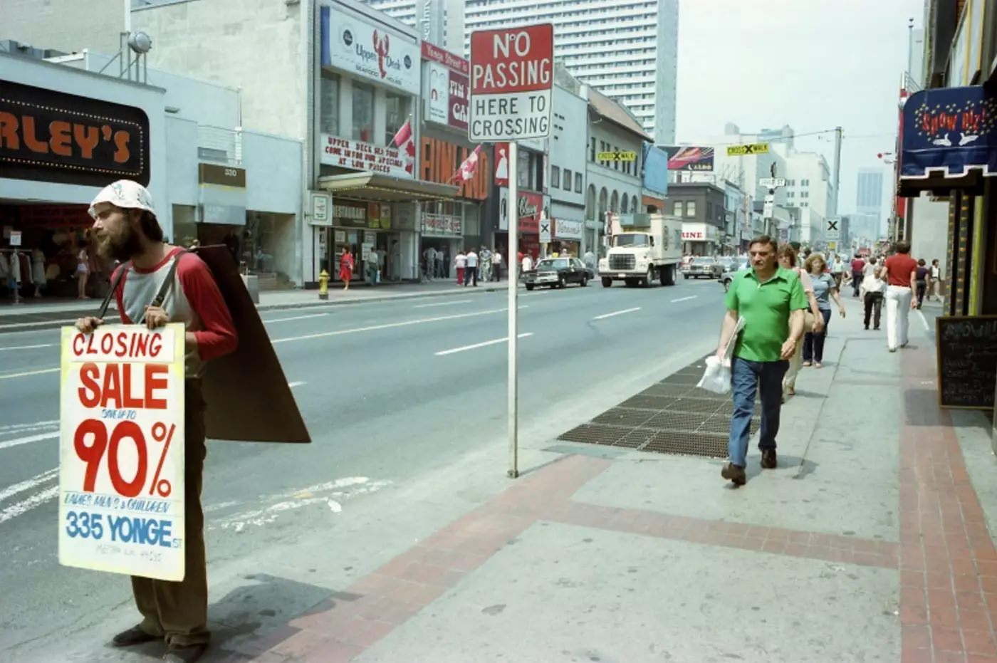 Yonge Street in 1983
