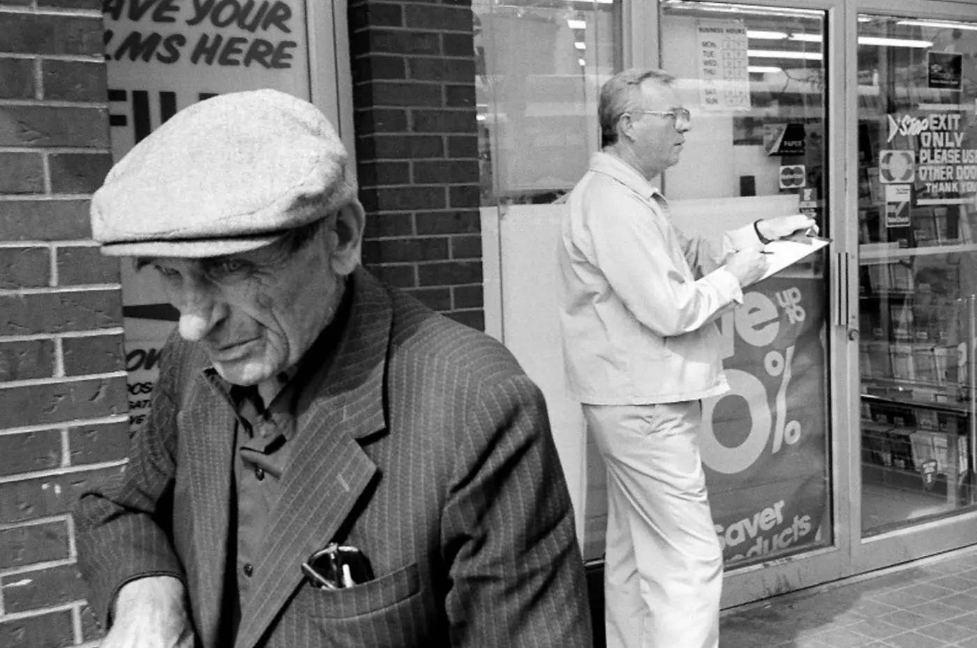 Near Queen and Bathurst in 1983.