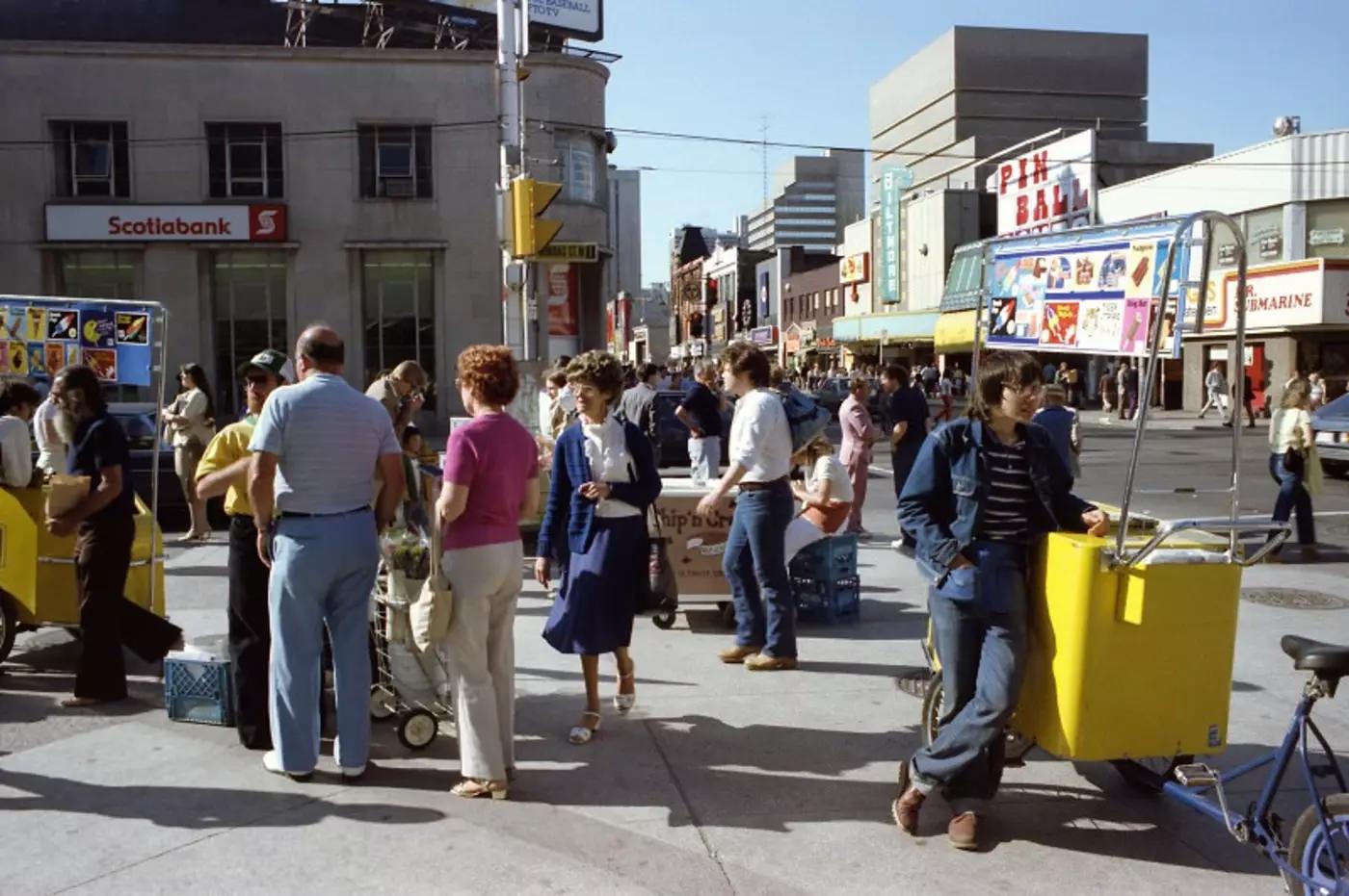 Dundas and Victoria streets, 1980s