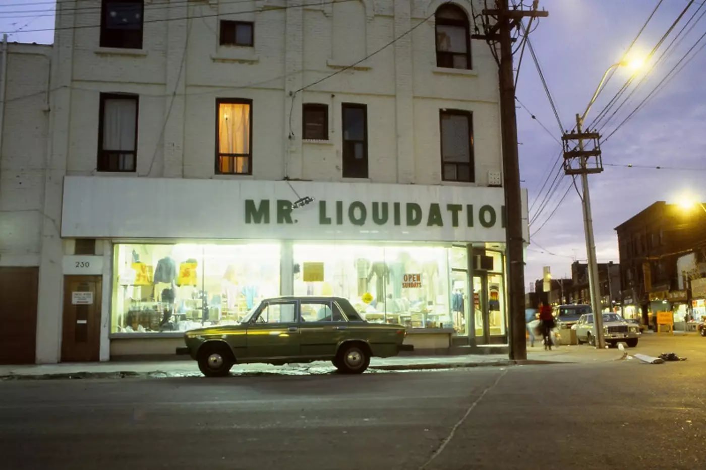 Dundas and Mavety streets, 1980s