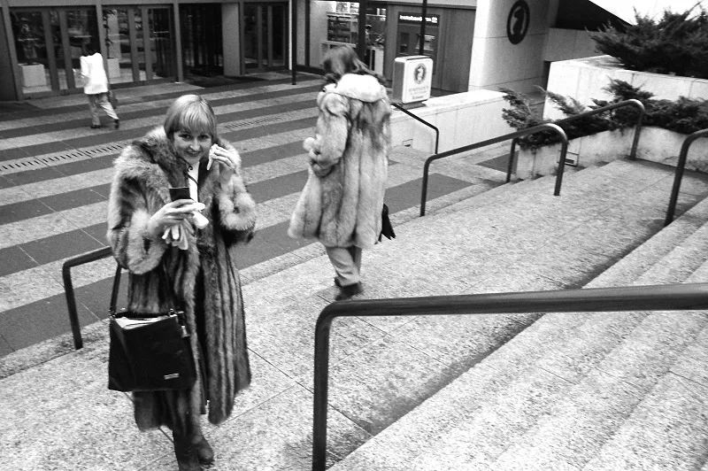 Pedestrians, Toronto, 1981