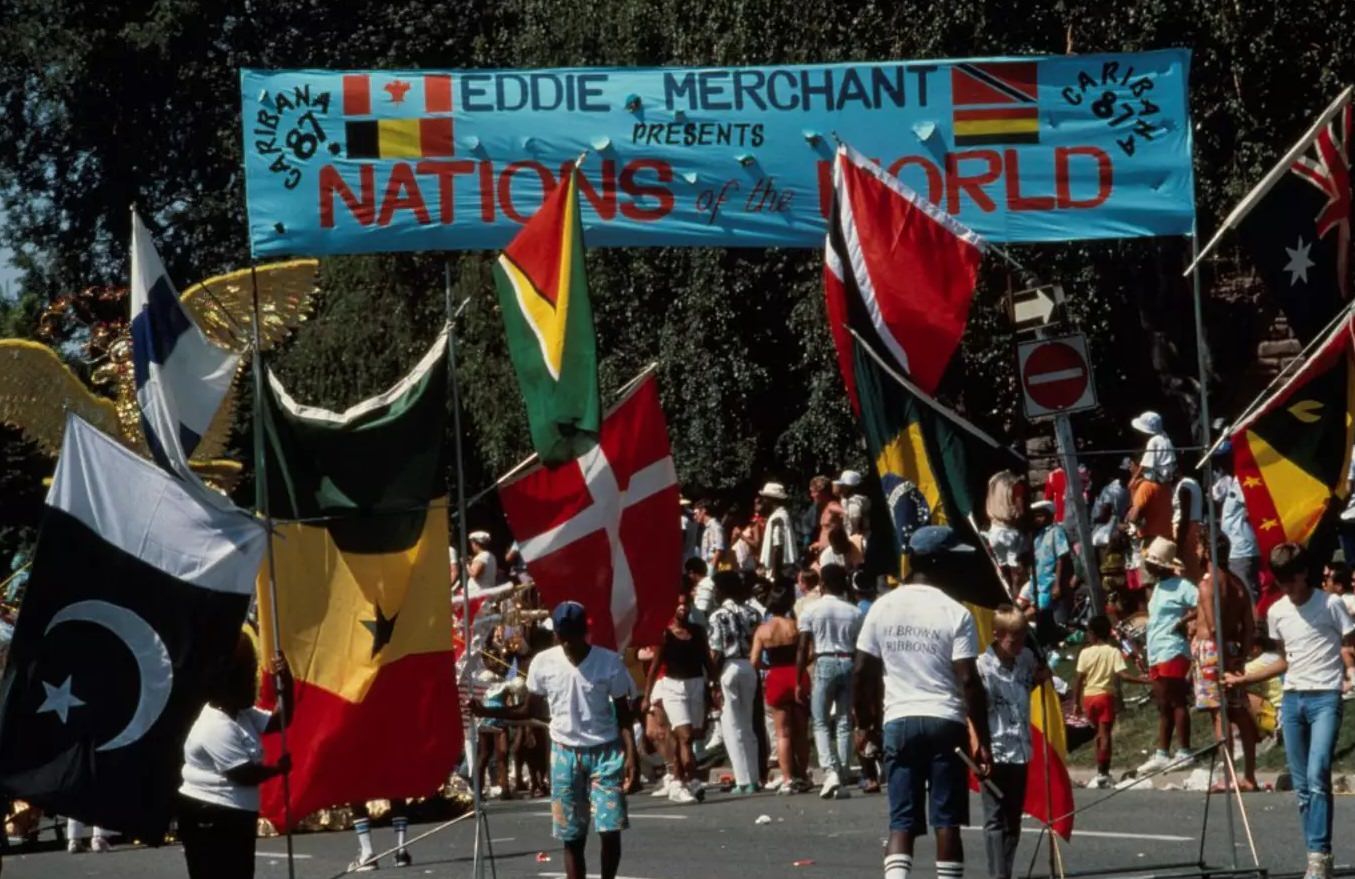 The Caribana Parade in 1987.