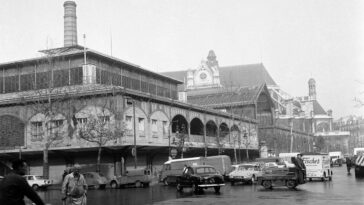 Les Halles Paris 1960s