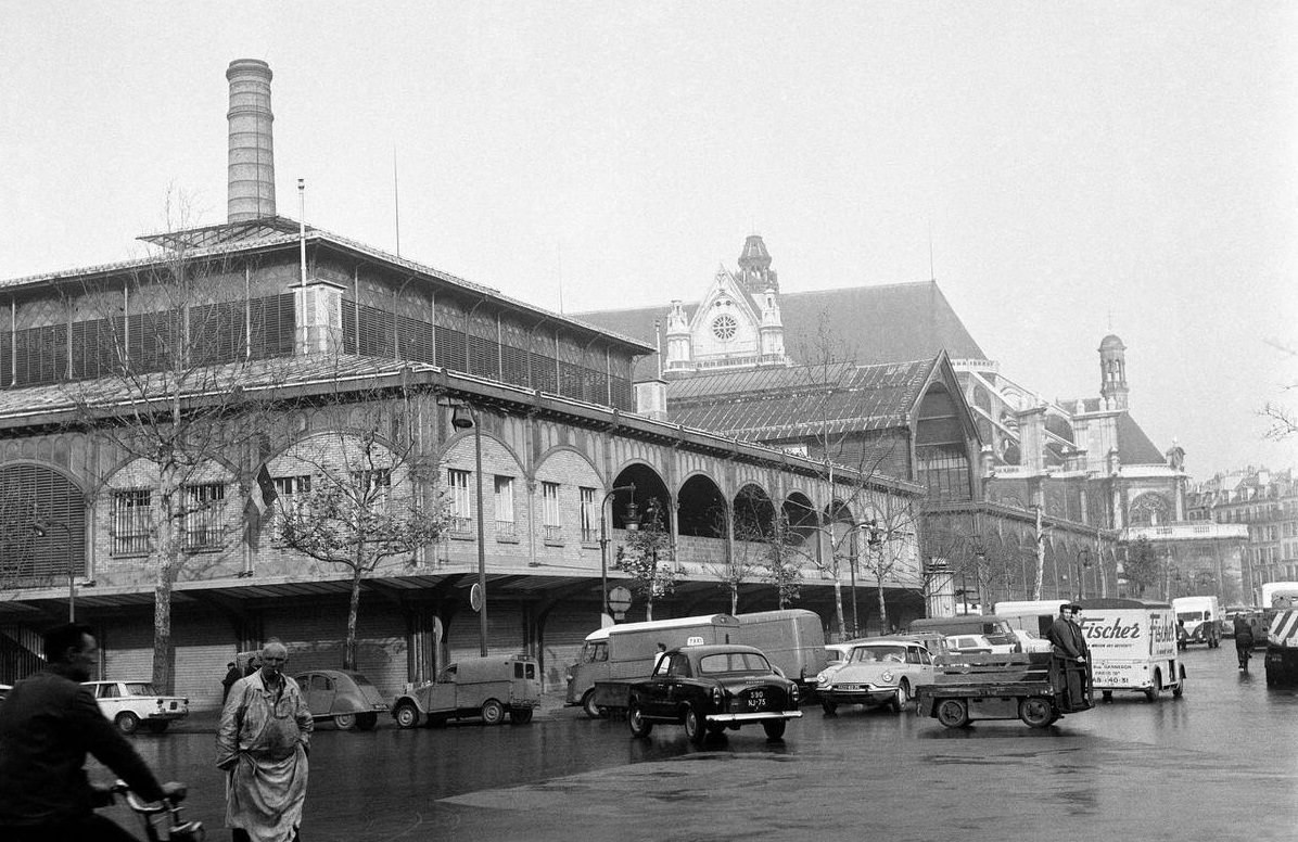 Les Halles Paris 1960s