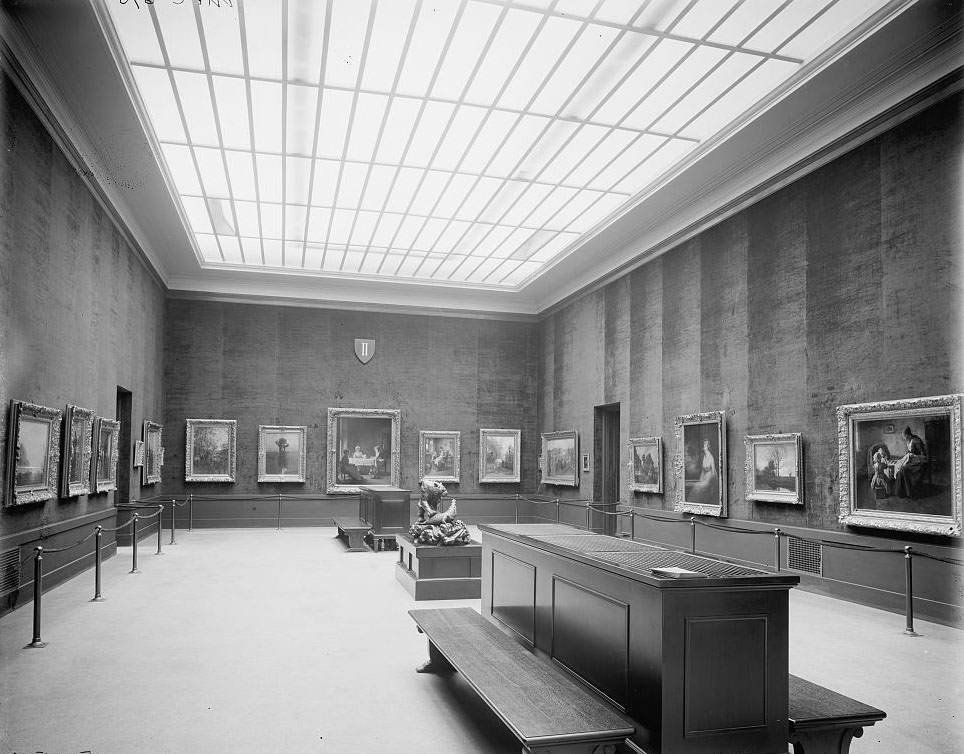 Toledo Museum of Art, north gallery, Toledo, Ohio, 1906