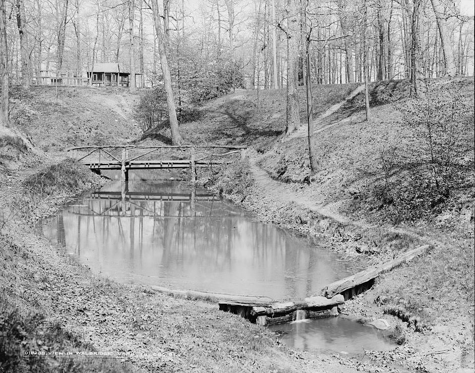 Dew in Walbridge Park, Toledo, Ohio, 1905.