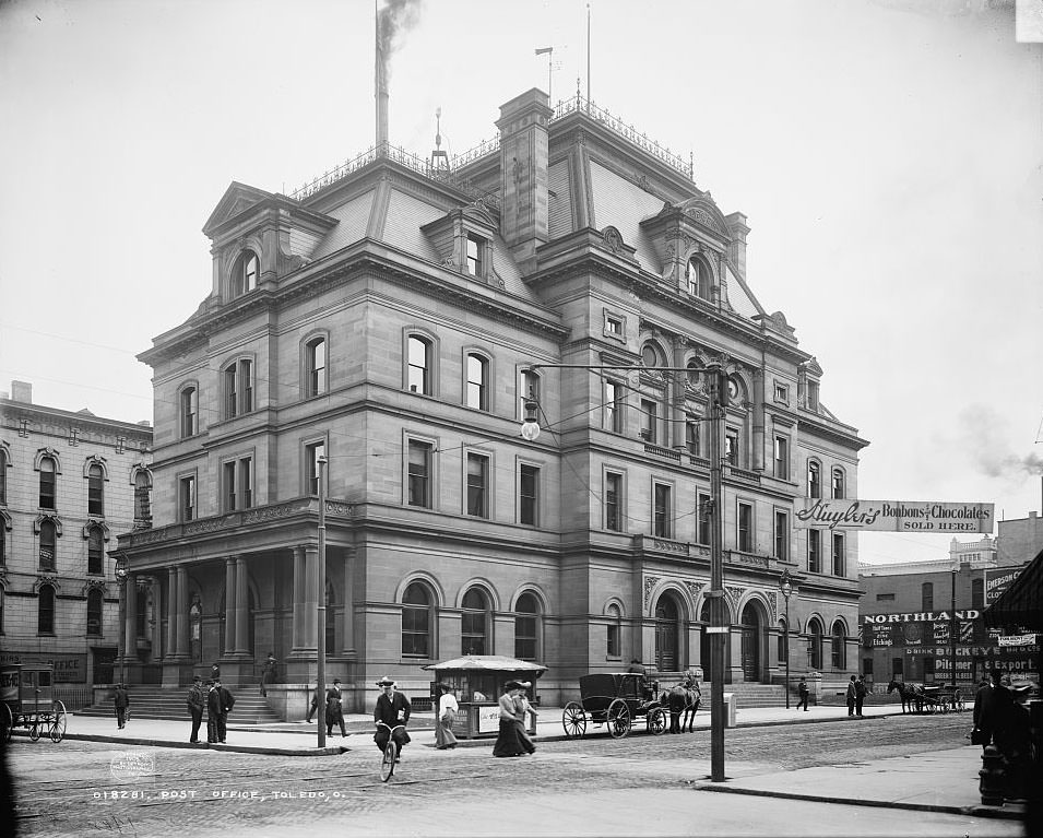 Post Office, Toledo, Ohio, 1905.