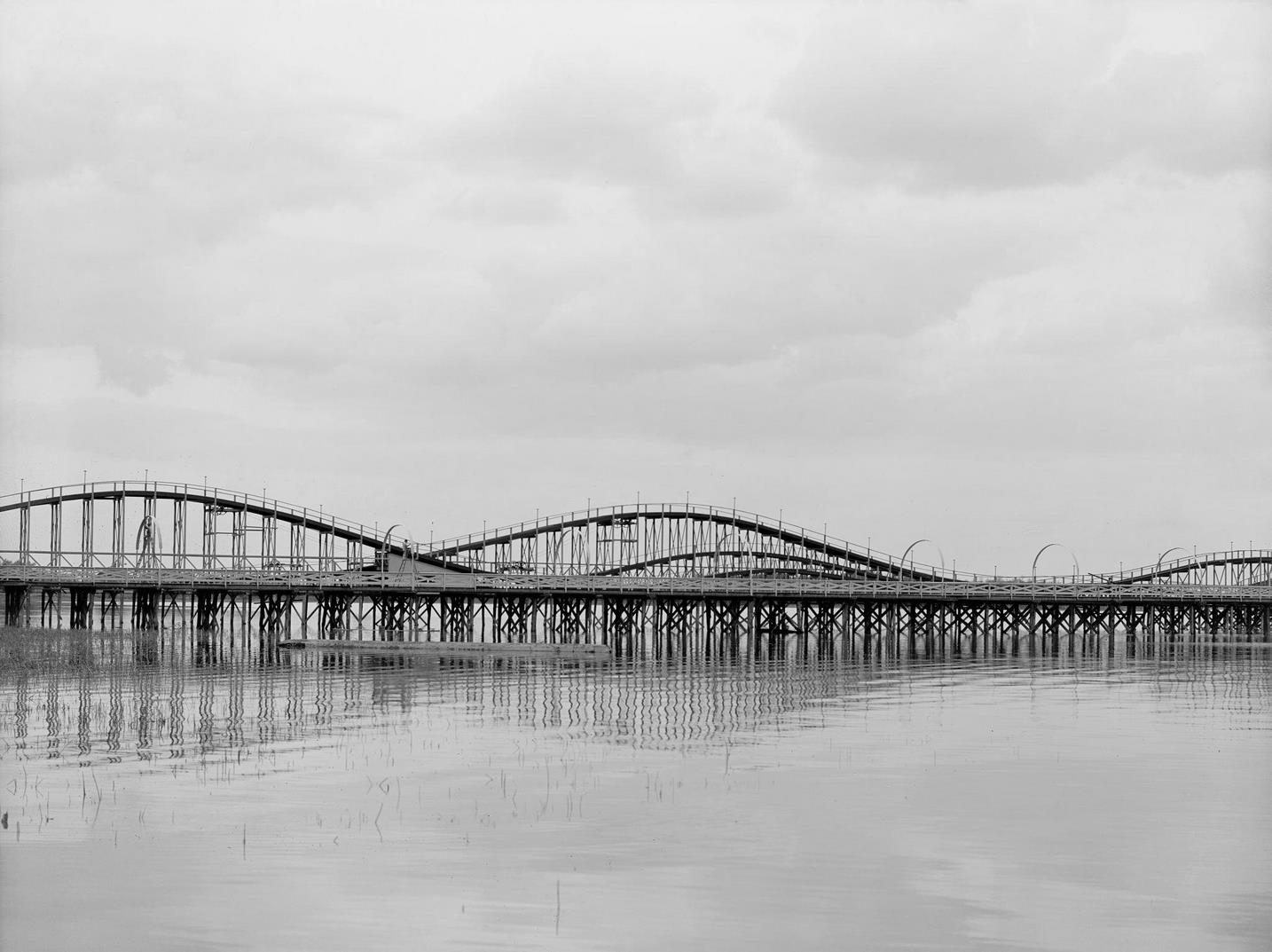 Roller Coaster and Boardwalk, Lake Erie Park and Casino, Toledo, Ohio, 1905