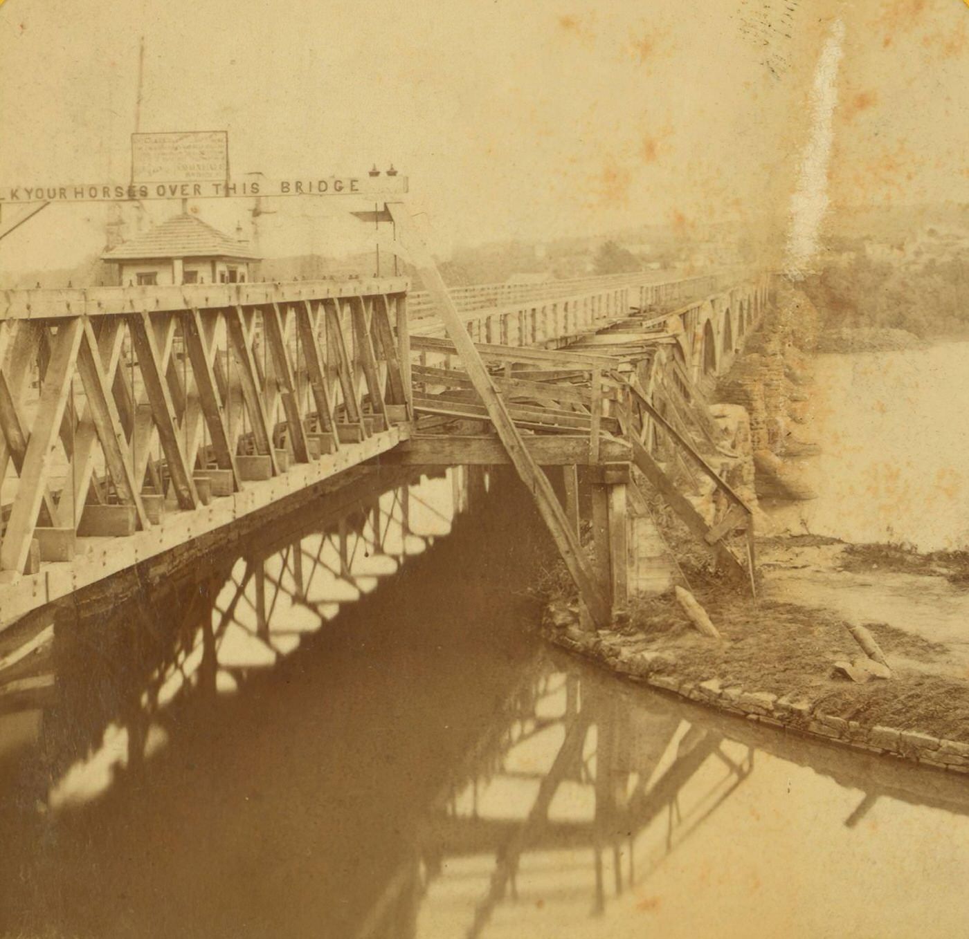 The Aqueduct Bridge., Jarvis, J. F. (John F.), 1865